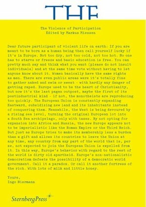 The Violence Of Participation by Markus Miessen