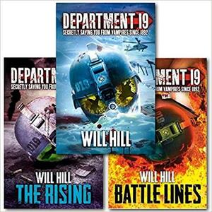 Department 19 Series Collection Will Hill 3 Books Set Department 19, The Rising, Battle Lines by Will Hill