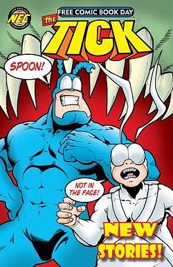 The Tick: Free Comic Book Day: Ghosts of Sidekicks Past / You Gotta Ave Art by Jeff McClelland