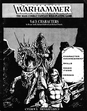 Warhammer. Vol 3: Characters by Richard Priestly