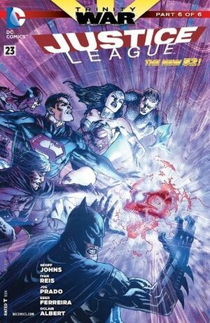 Justice League #23 by Geoff Johns, Joe Prado, Ivan Reis