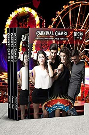 Carnival Games (Books 1 - 4): An Erotic Foursome Romance (Carnival Bookset) by Emma Jade