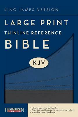 Large Print Thinline Reference Bible-KJV by 