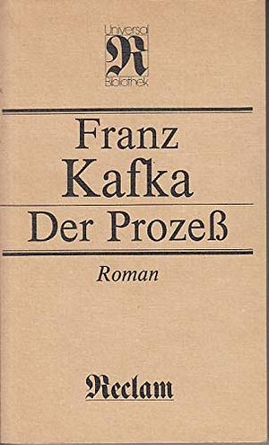 Der Prozeß by Franz Kafka