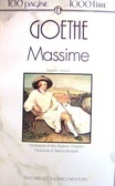 Massime by Johann Wolfgang von Goethe, Stefania Bonarelli, Italo Alighiero Chiusano