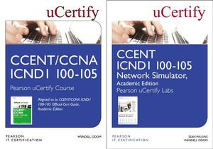 Ccent Icnd1 100-105 Pearson Ucertify Course and Network Simulator Academic Edition Bundle by Sean Wilkins, Wendell Odom