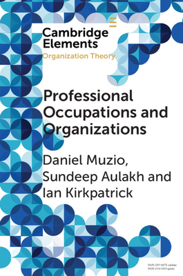 Professional Occupations and Organizations by Daniel Muzio, Ian Kirkpatrick, Sundeep Aulakh