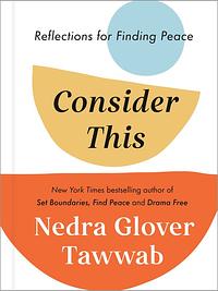 CONSIDER THIS: Reflections for Finding Peace by NEDRA GLOVER. TAWWAB