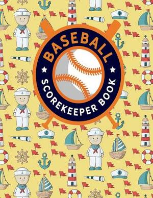 Baseball Scorekeeper Book by Rogue Plus Publishing