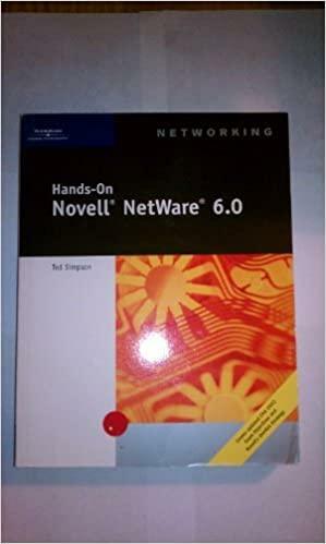 Hands-on Novell NetWare 6.0 by Ted Simpson