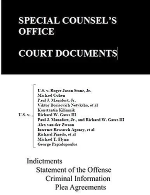 Special Counsel's Office Court Documents: April 2019 by Department of Justice