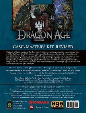 Dragon Age Game Master's Kit, Revised Edition by Dave Brookshaw, Chris Pramas