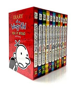 Diary of a Wimpy Kid Box Set Collection (10 Books) by Jeff Kinney