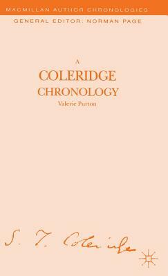 A Coleridge Chronology by Valerie Purton