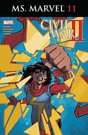 Ms. Marvel (2015-2019) #11 by Adrian Alphona, G. Willow Wilson, Cameron Stewart, Takeshi Miyazawa