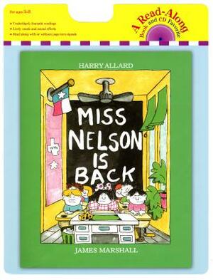 Miss Nelson Is Back Book and CD [With CD] by Harry Allard