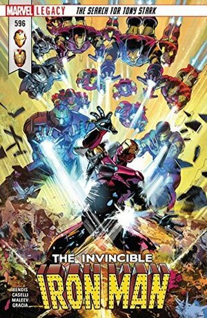 Invincible Iron Man (2016-) #596 by Mike Deodato, Brian Michael Bendis, Alex Maleev, Stefano Caselli