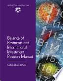 Balance of Payments Manual, Sixth Edition by International Monetary Fund