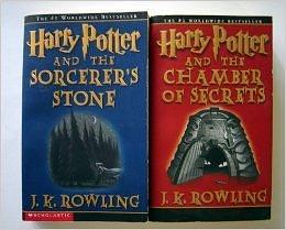Harry Potter and the Chamber of Secrets, Harry Potter and the Sorcerer's Stone by J.K. Rowling