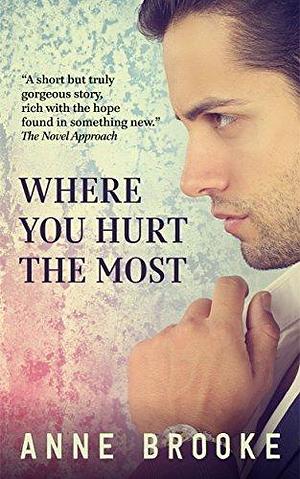 Where You Hurt The Most: When falling in love is against all the rules of the game by Anne Brooke, Anne Brooke