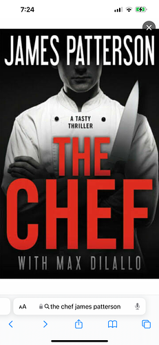 The Chef: Murder at Mardi Gras by James Patterson