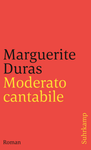 Moderato cantabile by Marguerite Duras