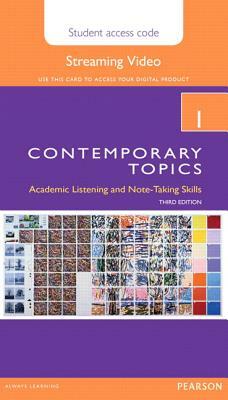 Contemporary Topics 1 Streaming Video Access Code Card by Helen Solorzano, Laurie Frazier