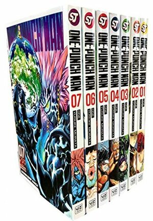 One-Punch Man Volume 1-12 Collection 12 Books Set (Volume 1-12) by ONE, Yusuke Murata