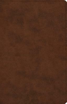 ESV Large Print Thinline Reference Bible (Trutone, Brown) by 