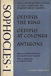 The Complete Greek Tragedies Volume III, Sophocles I by David Greene, Richard Lattimore