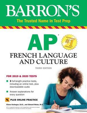 Barron's AP French Language and Culture with MP3 CD by Eliane Kurbegov, Edward Weiss