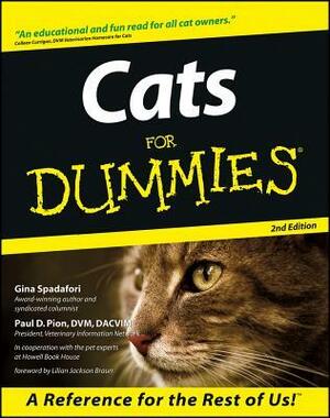 Cats for Dummies by Paul D. Pion, Gina Spadafori