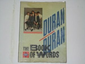 Duran Duran: Book of Words by Simon Le Bon