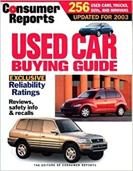 Used Car Buying Guide 2003 by Consumer Reports