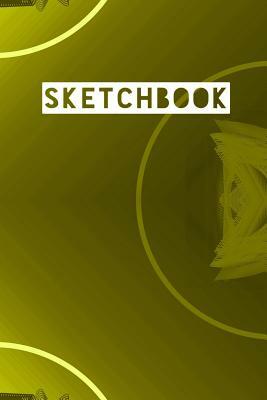 Sketchbook: Abstract Circle Rings Yellow Design by Frasier Cheng-Binns