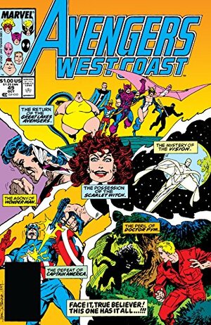 Avengers West Coast #49 by John Byrne