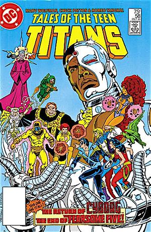 Tales of the Teen Titans #58 by Chuck Patton, Marv Wolfman