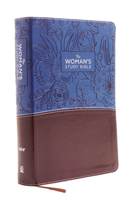 NIV, the Woman's Study Bible, Imitation Leather, Blue/Brown, Full-Color: Receiving God's Truth for Balance, Hope, and Transformation by Thomas Nelson