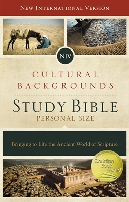 NIV, Cultural Backgrounds Study Bible, Personal Size, Hardcover, Red Letter Edition: Bringing to Life the Ancient World of Scripture by The Zondervan Corporation