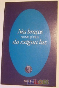 Nos braços da exígua luz by Nuno Júdice