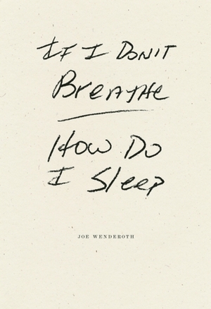 If I Don't Breathe How Do I Sleep by Joe Wenderoth