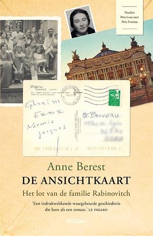 De ansichtkaart: Het lot van de familie Rabinovitch by Anne Berest