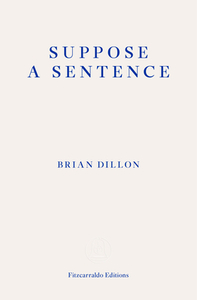 Suppose a Sentence by Brian Dillon