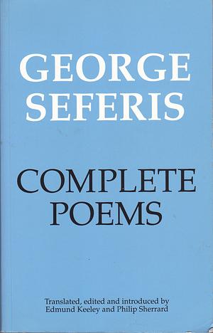 Complete Poems by Giorgos Seferis