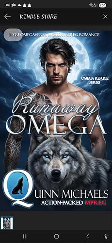Runaway Omega: An MM Omegaverse Shifter Mpreg Romance (Omega Refuge) by Quinn Michaels