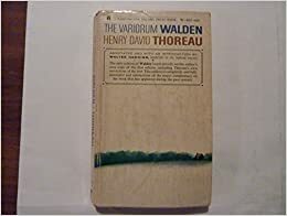 The Variorum Walden by Henry David Thoreau