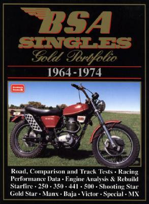 BSA Singles Gold Portfolio 1964-1974 by R. M. Clarke