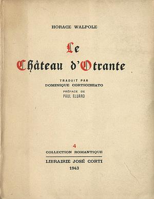 Le Château d'Otrante by Horace Walpole