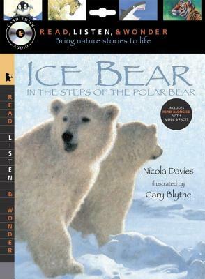 Ice Bear with Audio, Peggable: Read, Listen, & Wonder: In the Steps of the Polar Bear [With Paperback Book] by Nicola Davies