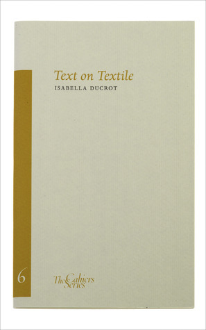 Text on Textile by Isabella Ducrot
